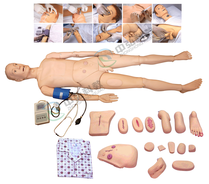 高級全功能護理人模型(帶血壓測量)