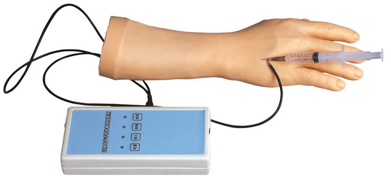 高級電子手臂靜脈穿刺訓練模型(報警裝置)